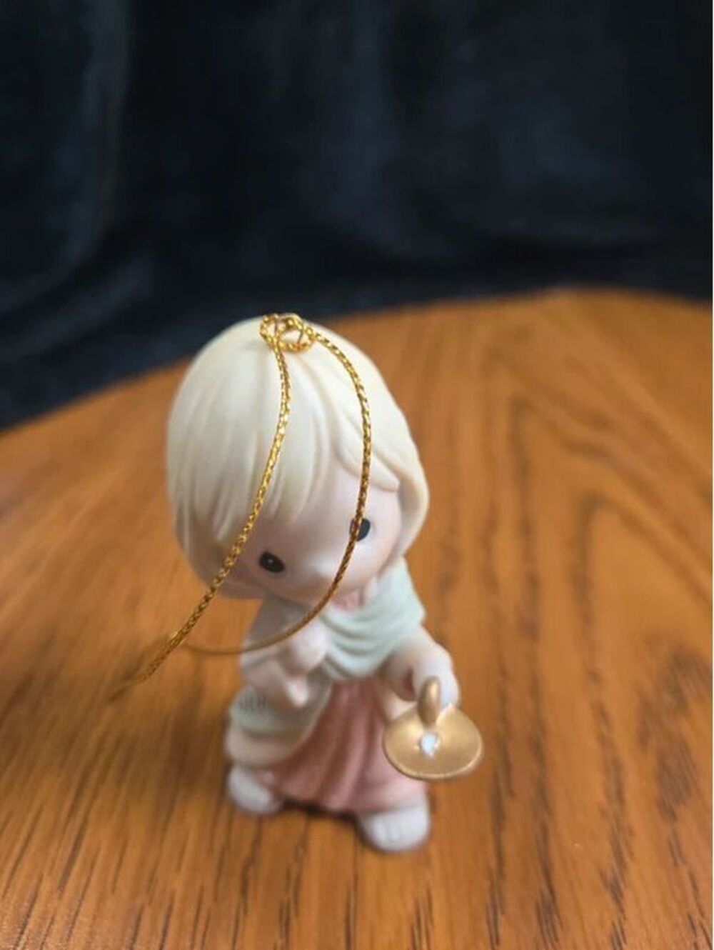 Precious Moments 2009 Porcelain Figurine with Candle Holder